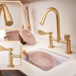 KX6284 Kuchnia drewniana MDF retro z akcesoriami BOHO 8