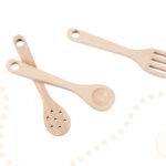 KX6284 Kuchnia drewniana MDF retro z akcesoriami BOHO 9