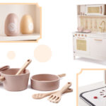 KX6284 Kuchnia drewniana MDF retro z akcesoriami BOHO 2