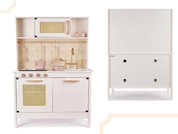 KX6284 Kuchnia drewniana MDF retro z akcesoriami BOHO 4 KX6284 Kuchnia drewniana MDF retro z akcesoriami BOHO 4