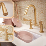 KX6284 Kuchnia drewniana MDF retro z akcesoriami BOHO 8