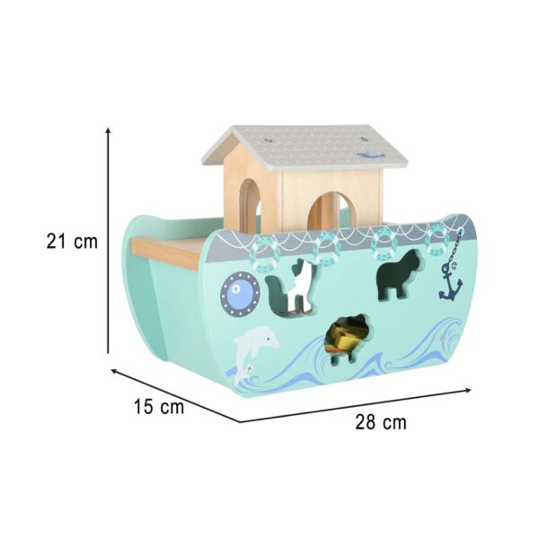 Sorter-drewniany-Lulilo-Arka-Noego-statek-zwierzatka-9-elementow-176581 Sorter-drewniany-Lulilo-Arka-Noego-statek-zwierzatka-9-elementow-176581