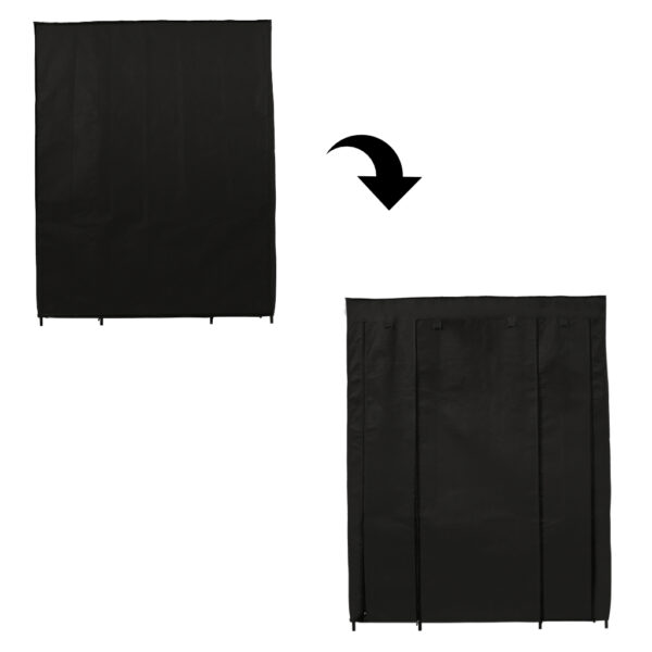 KX4346 Szafa tekstylna materiałowa składana garderoba na ubran KX4346 Szafa tekstylna materiałowa składana garderoba na ubran