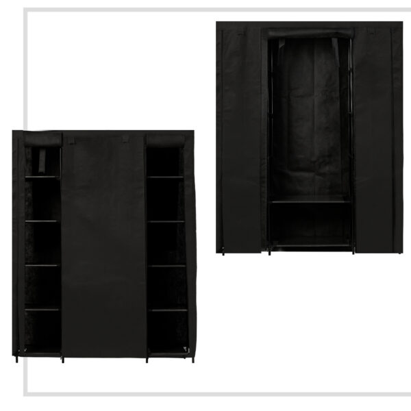 KX4346 Szafa tekstylna materiałowa składana garderoba na ubran KX4346 Szafa tekstylna materiałowa składana garderoba na ubran