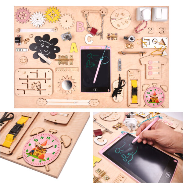 KX4627 Tablica manipulacyjna kredowa ZOO zwierzątka 1 KX4627 Tablica manipulacyjna kredowa ZOO zwierzątka 1