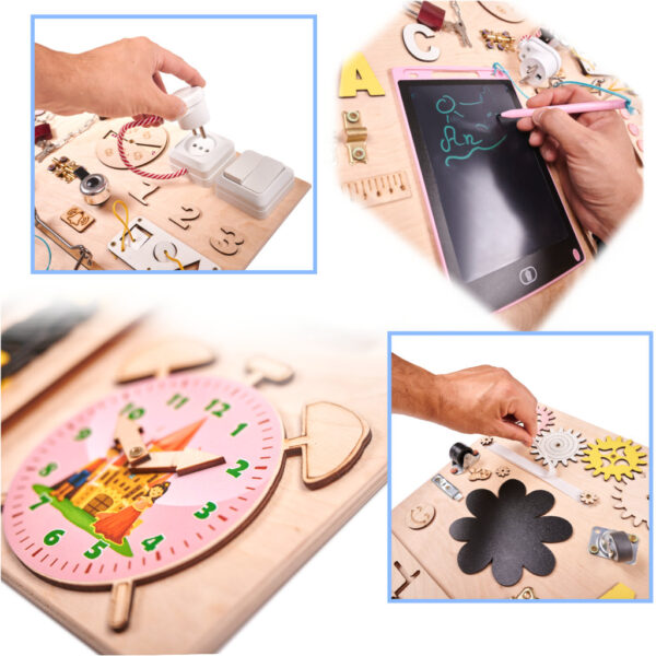 KX4627 Tablica manipulacyjna kredowa ZOO zwierzątka 2 KX4627 Tablica manipulacyjna kredowa ZOO zwierzątka 2