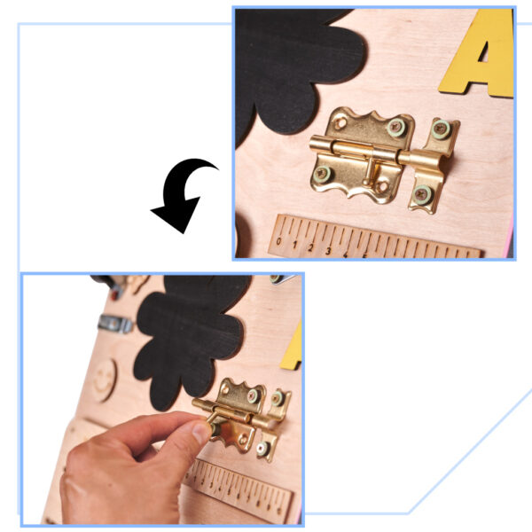 KX4627 Tablica manipulacyjna kredowa ZOO zwierzątka 8 KX4627 Tablica manipulacyjna kredowa ZOO zwierzątka 8