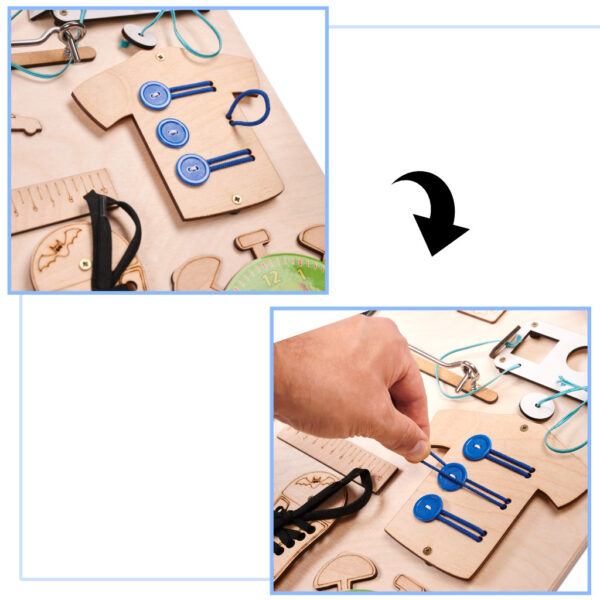 KX4627 Tablica manipulacyjna kredowa ZOO zwierzątka 6 KX4627 Tablica manipulacyjna kredowa ZOO zwierzątka 6