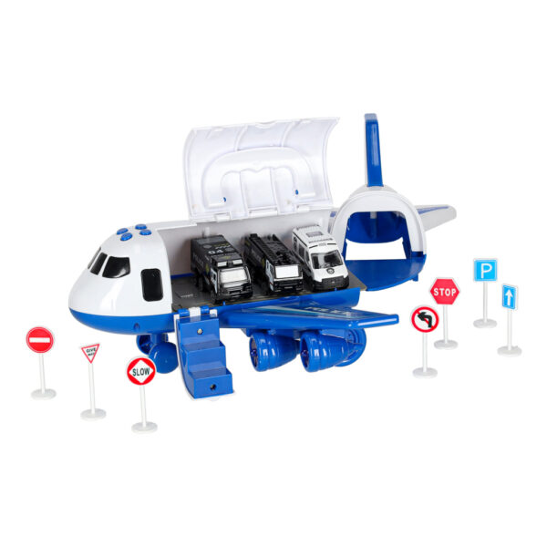 Transporter-samolot-3-auta-policja-174882 Transporter-samolot-3-auta-policja-174882