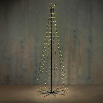 CHRISTMAS TREE DECORATIVE 230 LED WARM WHITE 240CM LUCA