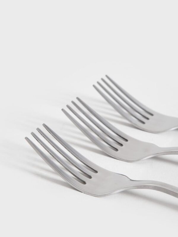 FORK SET 10 pcs | VIENNA | silver | 20.4 cm | 734663