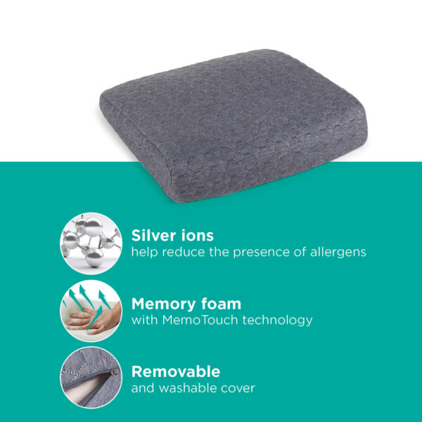 23354_PS03_Seat_Cushion_MemoSilver_VitaSpine_WEB_ENG 23354_PS03_Seat_Cushion_MemoSilver_VitaSpine_WEB_ENG