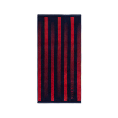 Beach towel Graphic Red, 80 x 160 cm