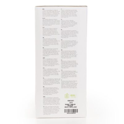 Thermal tumbler Rosmarino MegaCup Roses 580 ml – blue