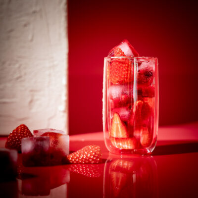 Set of glasses | CEMBRA GROOVE | with double wall, 2 pieces | 0.35 l | 888835