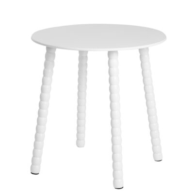 Кофейный столик | RESLE | белый | 50x50x50 см | 894553