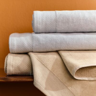 Towel | BOWIE | velour grey | 70x130 cm | 897714