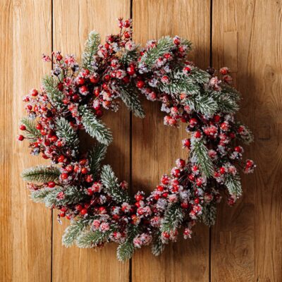 Reeded necklace | FARILA | red | 50 cm | 710124