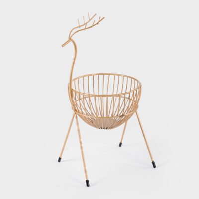 LET IT SNOW | Корзина для фруктов с оленями | 37x17 см | 716393