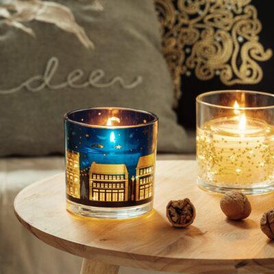 Decorative candle | SPARKLE | LED town | 115 G | 719202