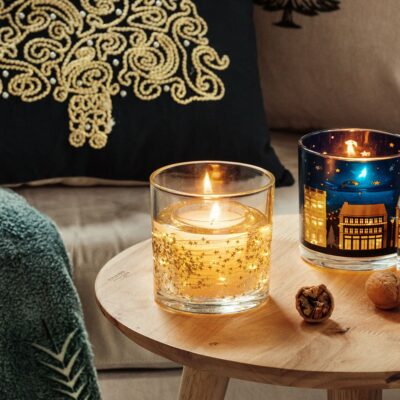 Decorative candle | SPARKLE | LED stars | 115 G | 719219