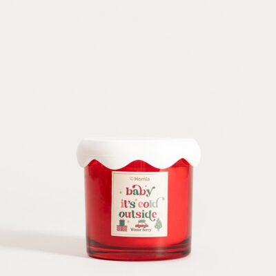 Ароматическая свеча | SNOW-KISSED | Winter Berry | 270 г | 748103