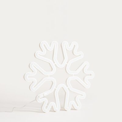 Wall decoration | LEDEN | LED snowflake | 26x30 cm | 755125