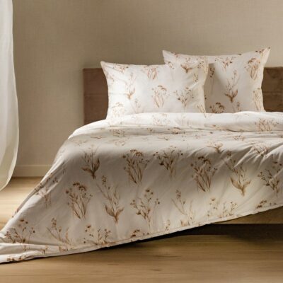 Bedding | ALESSANDRA | microfibre with delicate flowers | 220x200 + 2*70x80 cm | 755309