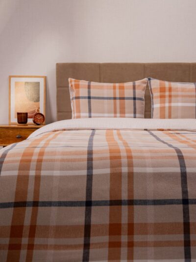 Bedding | ALYSSA | double-sided dyed flannel | 220x200 + 2*50x60 cm | 755446
