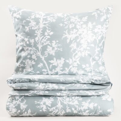 Bedding | BLOSSOM | microfibre blue floral | 160x200 + 2*70x80 cm | 755651