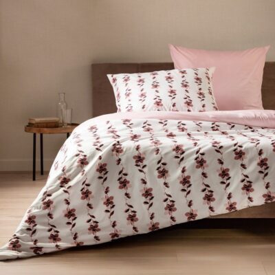 Bedding | AMORE | microfibre with decorative flowers | 140x200 + 1*70x80 cm | 755828