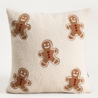 Pillowcase | MAISEY | with gingerbread motif | 45x45 cm | 758188