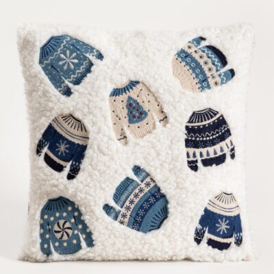 Pillowcase | CAMBRIE | winter pattern | 45x45 cm | 758195