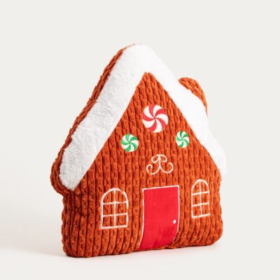 Pillow | GINGER HOUSE | gingerbread house | 39x13x44 cm | 758454