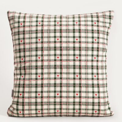 Pillowcase | CORTEZ | in decorative check | 45x45 cm | 758492
