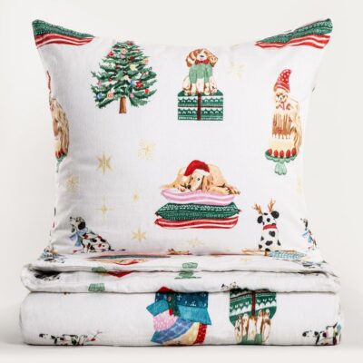 Bedding | GIANNI | flannel with animals | 160x200 + 2*70x80 cm | 759314