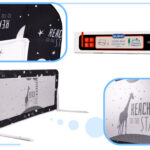 KX5318 Barierka ochronna bramka osłonka do łóżka 90cm zwierz