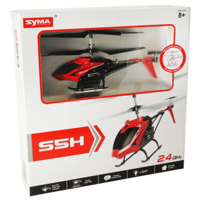 SYMA S5H 2.4GHz RTF RC вертолет на дистанционном управлении красный