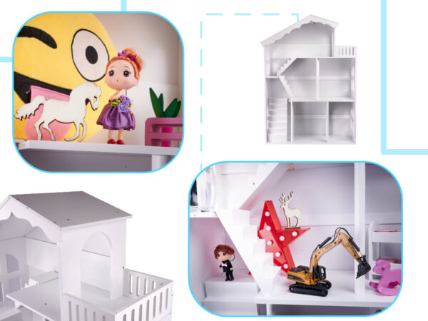 KX5547 LULILO Półka regał domek na książki CALLA XXL 2 KX5547 LULILO Półka regał domek na książki CALLA XXL 2