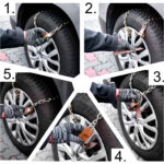 KX3358 Łańcuch śniegowy na koła 8 sztuk 5