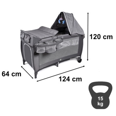 Lozeczko-dzieciece-turystyczne-skladane-dwupoziomowe-przewijak-max-15kg-177171