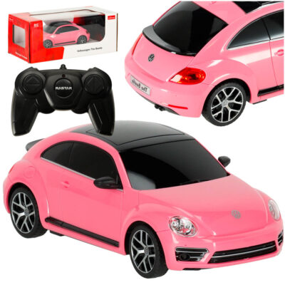 Rastar 76200 Volkswagen Beetle машина на дистанционном управлении 1:24 розовая