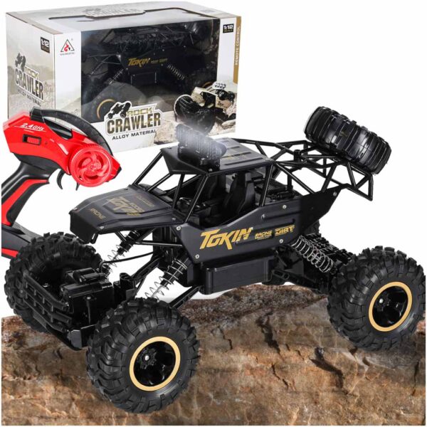 Samochod-zdalnie-sterowany-na-pilota-RC-Rock-Crawler-1-12-4WD-METAL-czarny-177431