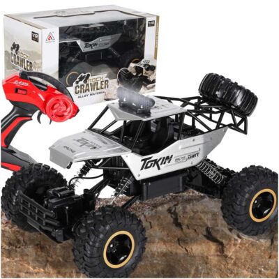 Пульт дистанционного управления RC Rock Crawler 1:12 4WD METAL серебристый