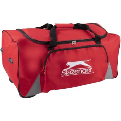 TRAVEL SPORTS BAG WITH WHEELS SLAZENGER RED