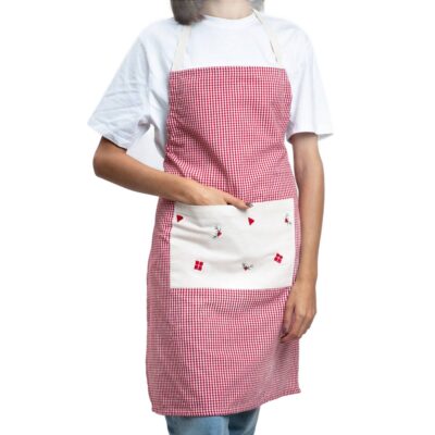 Kitchen apron | PRESENTIA | checked | 60x80 cm | 703416