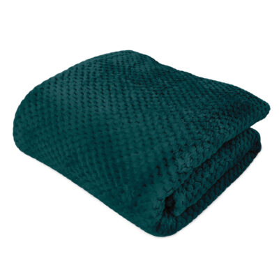 AMORRO/PETROL/150x200 jacquard blanket