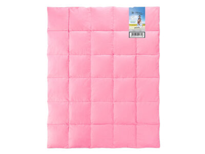Goose down quilt pink 155x200 year-round 1.8kg (Mr. Pillow)