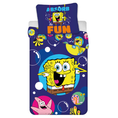 Cotton bedding 100x135 + 40x60 SpongeBob