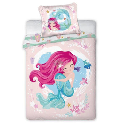 Хлопковое постельное белье 100x135 + 40x60 Mermaid